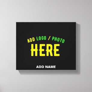 LIENZO MODERNO CON ESTILO PERSONALIZABLE NEGRO VERIFICADO