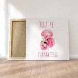 Lienzo Moderno, Es Flamante Belleza Flamingo Rosa<br><div class="desc">Moderno,  Es Flamante Belleza Flamingo Rosa</div>