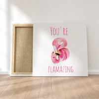 Moderno, Es Flamante Belleza Flamingo Rosa