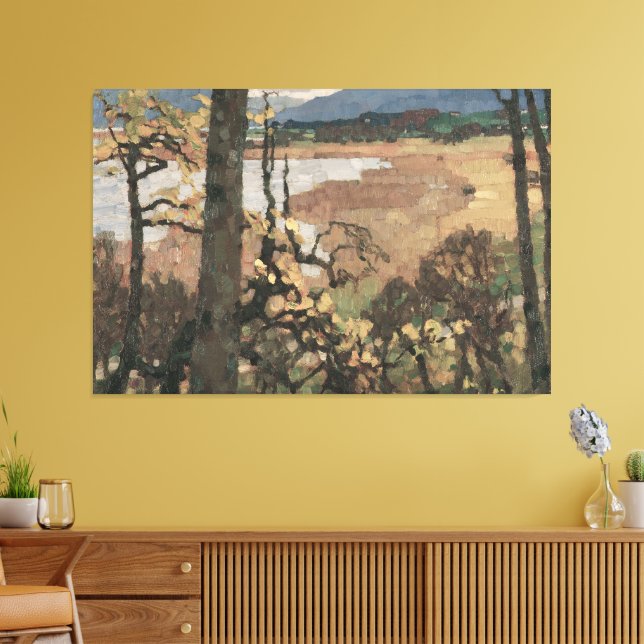 Lienzo Moderno paisaje agrícola (Insitu (Sala de estar))