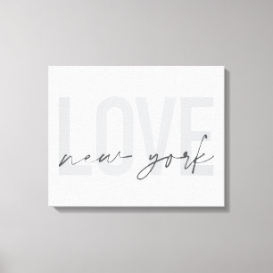 Lienzo Moderno, urbano, fresco diseño simple de Love New