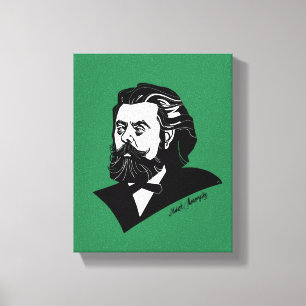 Lienzo Modest Mussorgsky