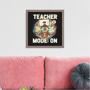 Lienzo Modo Profesor: ACTIVADO – Diseño de Búho Profesor