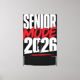 Lienzo Modo Senior Personalizado Graduado 2026
