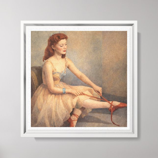 Lienzo Moira Shearer  (Anverso)