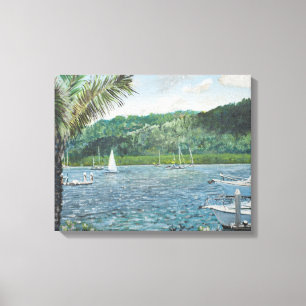 Lienzo Mojones Australia. 1998