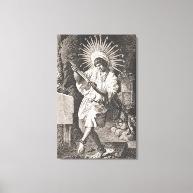 Lienzo Mojos indios (Anverso)