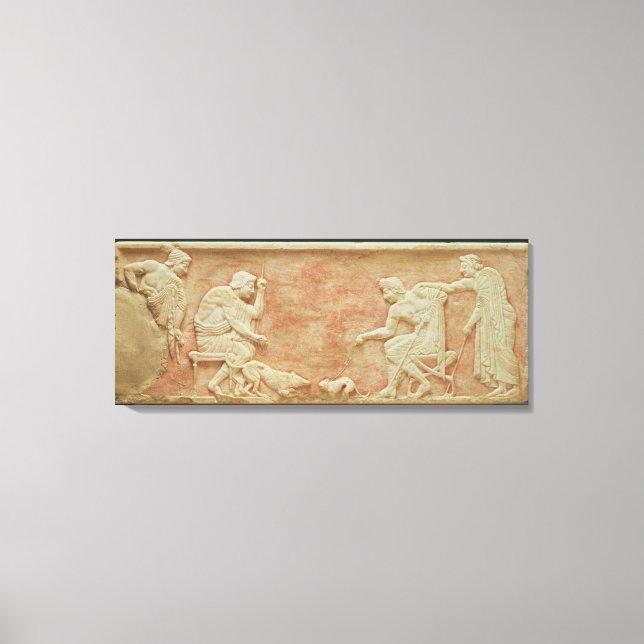 Lienzo Molestias animales (Anverso)