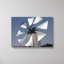 Lienzo molino de viento