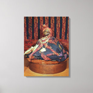 Lienzo Momia peruana del cementerio de Paracas