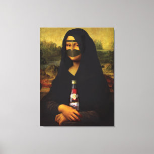 Lienzo Mona Lisa árabe