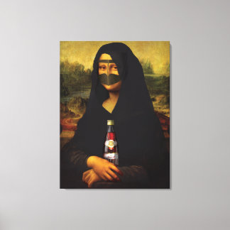 Lienzo Mona Lisa árabe