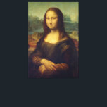 Lienzo Mona Lisa By Leonardo Da Vinci<br><div class="desc">Leonardo’s Mona Lisa is one of the most famous paintings in the world. Today, it's housed at the Louvre in Paris, France but it was created in Florence, Italy when Leonardo moved there to live from 1500-1508. Mona Lisa looks directly out at us, the viewers, which was something unconventional for...</div>