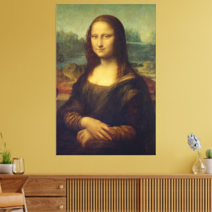 Lienzo Mona Lisa By Leonardo Da Vinci