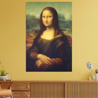Lienzo Mona Lisa By Leonardo Da Vinci