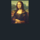 Lienzo Mona Lisa By Leonardo Da Vinci<br><div class="desc">Leonardo’s Mona Lisa is one of the most famous paintings in the world. Today, it's housed at the Louvre in Paris, France but it was created in Florence, Italy when Leonardo moved there to live from 1500-1508. Mona Lisa looks directly out at us, the viewers, which was something unconventional for...</div>