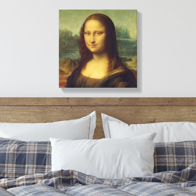 Lienzo Mona Lisa By Leonardo Da Vinci (Insitu(Dormitorio))