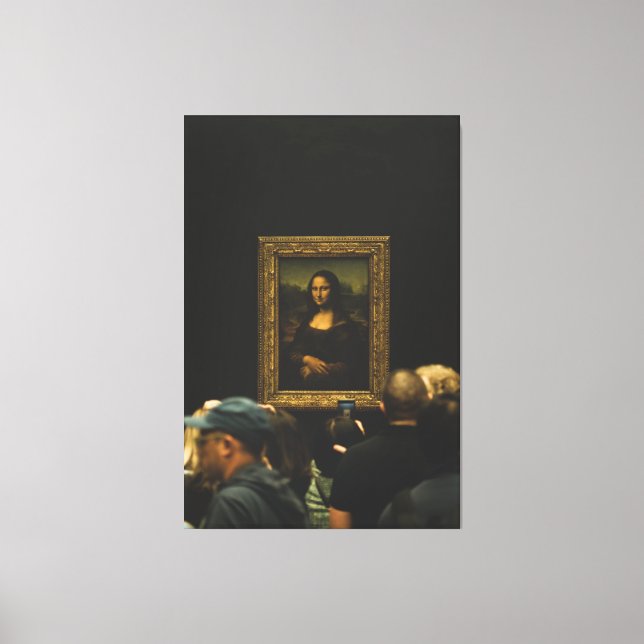 Lienzo Mona Lisa Davinci Photo Canvas Art (Anverso)
