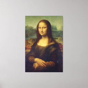 Lienzo Mona Lisa por Leonardo da Vinci