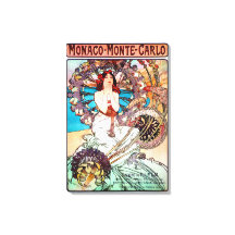 Monaco Monte Carlo por Alphonse Mucha
