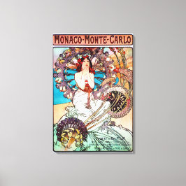 Lienzo Monaco Monte Carlo por Alphonse Mucha