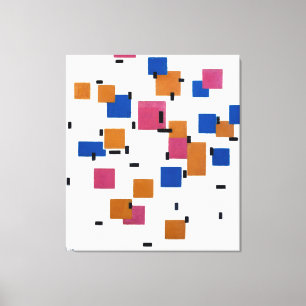 LIENZO MONDRIAN - COMPOSICIÓN EN EL COLOR A - 1917 -