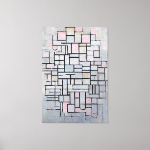 LIENZO MONDRIAN - COMPOSICIÓN Nº IV COMPOSICIÓN 6 - 1914