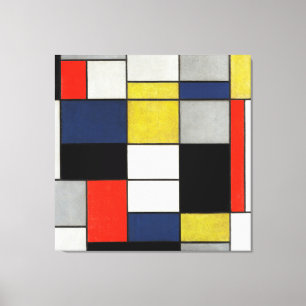 Lienzo MONDRIAN - Gran Composición A - 1919-1920 -