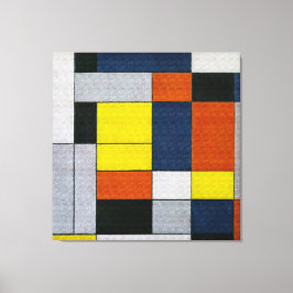LIENZO MONDRIAN - Nº VI - COMPOSICIÓN Nº II - 1920 -