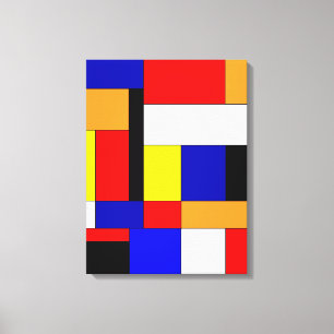 Lienzo Mondrian N.º 9