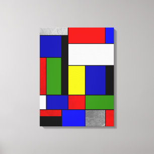 Lienzo Mondrian No. 4
