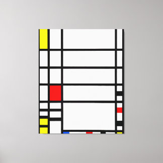 Lienzo MONDRIAN - PLAZA TRAFALGAR - 1939-1943 - De Stijl