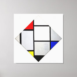 LIENZO MONDRIAN - TABLEAU Nº IV - COMPOSICIÓN DE LOZENGE 