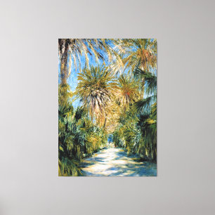 Lienzo Monet - Argel, el Jardín de Essai