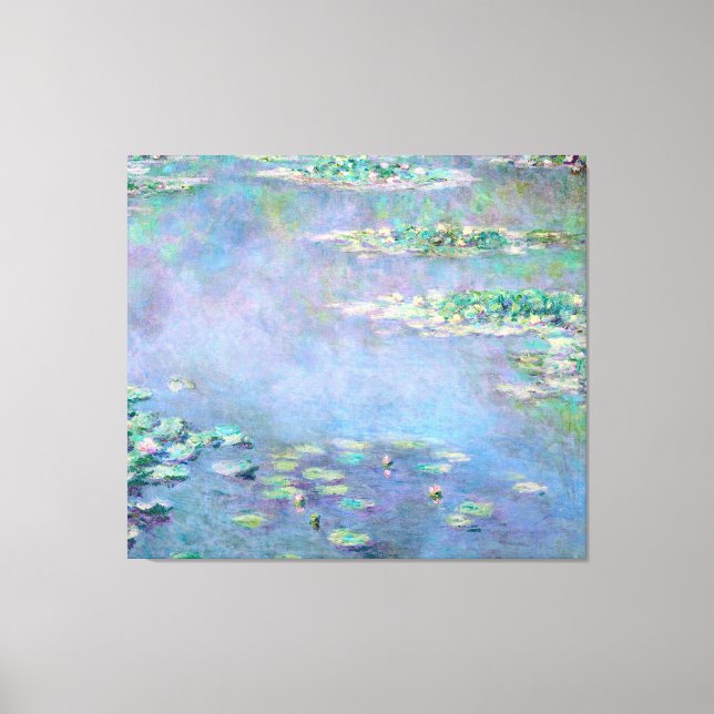 Lienzo Monet Les Nympheas Water Lilies Bella Artes (Anverso)