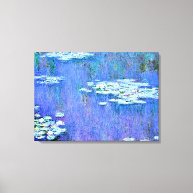 Lienzo Monet - Lilies de agua, 1905 (Anverso)