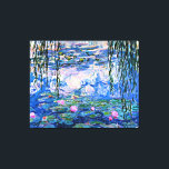 Lienzo Monet - Lilies de agua 1919,<br><div class="desc">El famoso cuadro de Claude Monet, Water Lilies, 1919.</div>