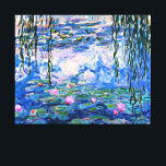 Lienzo Monet - Lilies de agua, 1919,<br><div class="desc">El famoso cuadro de Claude Monet, Water Lilies, 1919.</div>