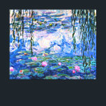 Lienzo Monet - Lilies de agua, 1919,<br><div class="desc">El famoso cuadro de Claude Monet, Water Lilies, 1919.</div>