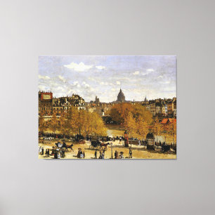 Lienzo Monet - Quai du Louvre,