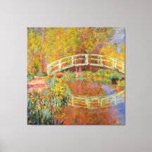 Monet - The Japanese Bridge, 1896,