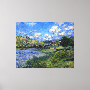 Lienzo Monet - Vetheuil, Paisaje
