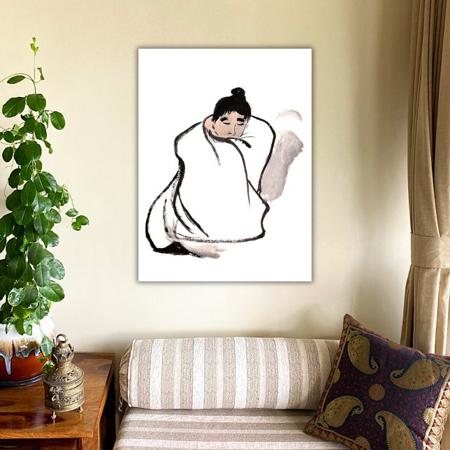 Lienzo Monje - Zen (Subido por el creador)