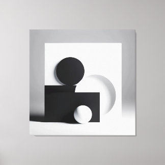 Lienzo Monochrome Equilibrium