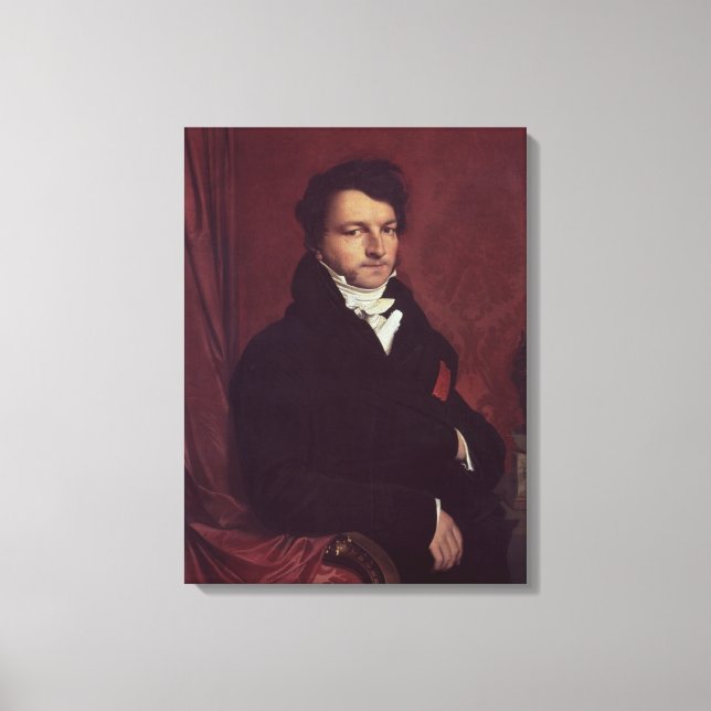 Lienzo Monsieur de Norvins, 1811-12 (Anverso)