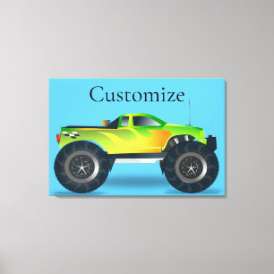 Lienzo Monster Truck Thunder_Cove