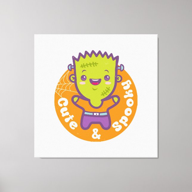 Lienzo Monstruo de Frankenstein (Anverso)