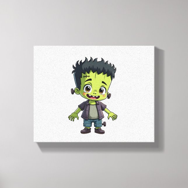 Lienzo Monstruo de Frankenstein - Personalizado de Hallow (Anverso)