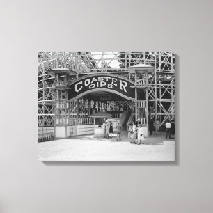 Lienzo Monstruo de rodillos en Glen Echo Park Fotografía