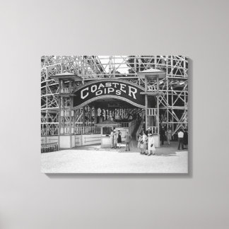 Lienzo Monstruo de rodillos en Glen Echo Park Fotografía